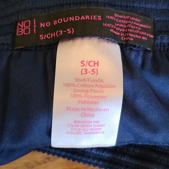 S/CH (3-5) DARK BLUE TO LIGHT BLUE SHORTS LACY - Picture 8 of 8